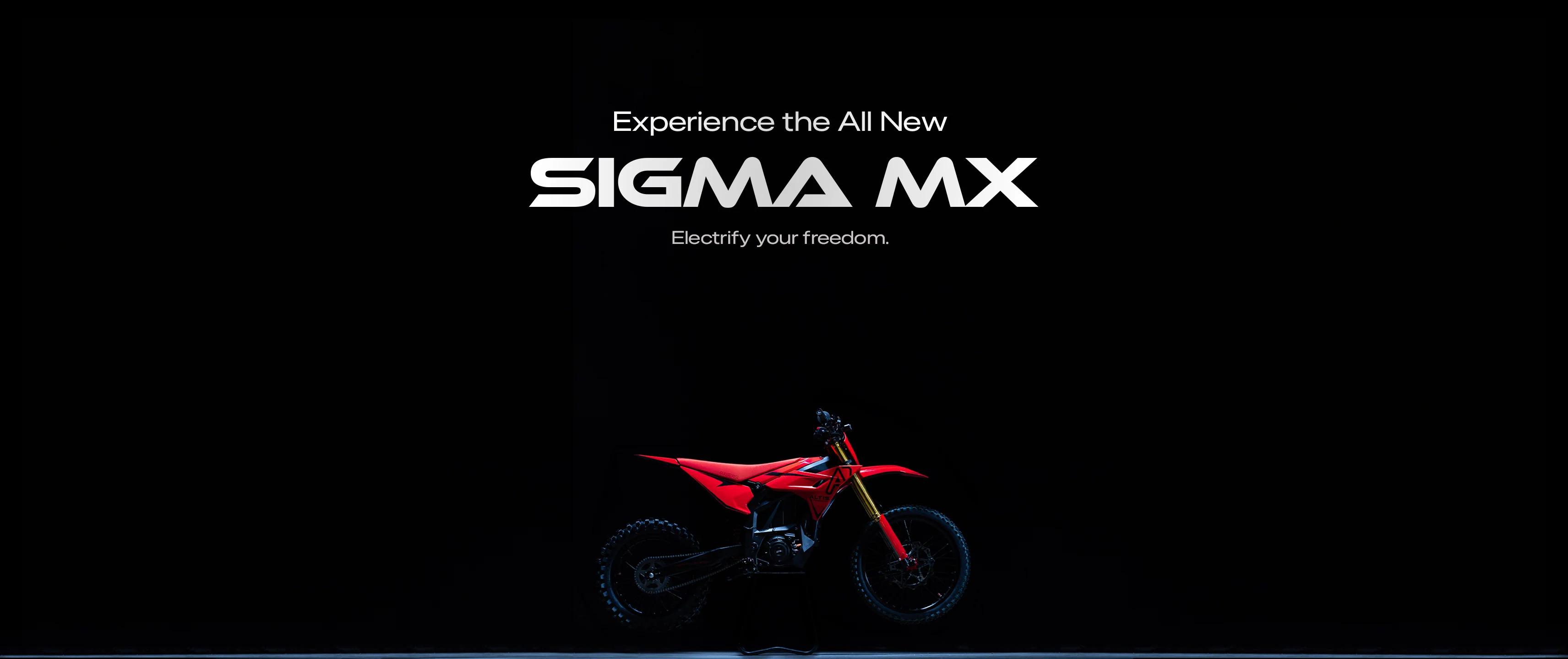 Altis Sigma E Dirt Bike Canada