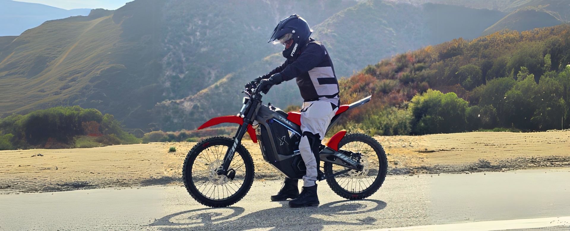 2025 Vtron Trail X6 DS (Dual Sport Street) Electric Dirt Bike